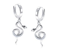 Silver Hoop Earring HO-2634